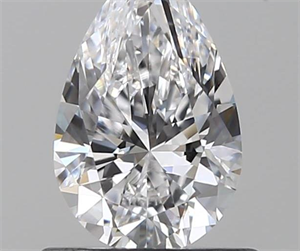 0.67 Carats, Pear D Color, VS1 Clarity and Certified by GIA