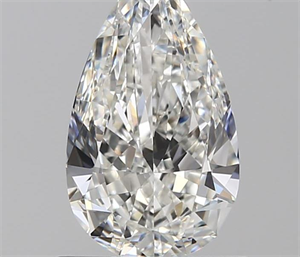 0.90 Carats, Pear G Color, VS1 Clarity and Certified by GIA