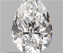 0.60 Carats, Pear D Color, VS2 Clarity and Certified by GIA