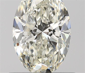 0.80 Carats, Oval J Color, VS2 Clarity and Certified by GIA