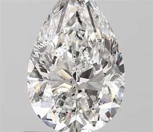 Picture of 1.00 Carats, Pear F Color, SI2 Clarity and Certified by GIA
