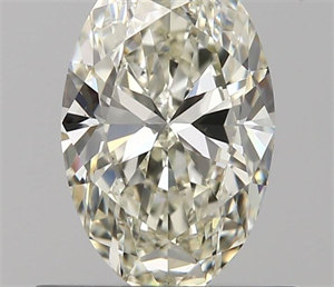 0.70 Carats, Oval L Color, VS2 Clarity and Certified by GIA
