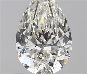 1.00 Carats, Pear I Color, SI1 Clarity and Certified by GIA