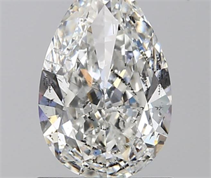 1.01 Carats, Pear G Color, SI2 Clarity and Certified by GIA