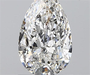1.02 Carats, Pear E Color, SI2 Clarity and Certified by GIA