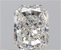 0.52 Carats, Radiant H Color, VS2 Clarity and Certified by GIA