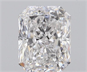 0.50 Carats, Radiant E Color, SI1 Clarity and Certified by GIA