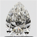 0.54 Carats, Pear I Color, VS2 Clarity and Certified by GIA