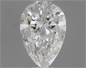 0.40 Carats, Pear G Color, IF Clarity and Certified by GIA