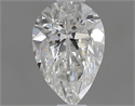 0.40 Carats, Pear G Color, VVS2 Clarity and Certified by GIA