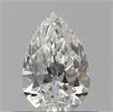 0.41 Carats, Pear G Color, VVS2 Clarity and Certified by GIA