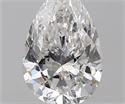 0.71 Carats, Pear E Color, SI2 Clarity and Certified by GIA