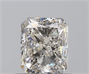 0.80 Carats, Radiant J Color, SI2 Clarity and Certified by GIA