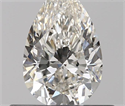 0.51 Carats, Pear I Color, VVS2 Clarity and Certified by GIA
