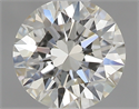 0.46 Carats, Round with Excellent Cut, I Color, VVS1 Clarity and Certified by GIA