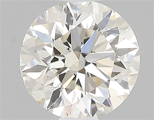 Picture of 0.42 Carats, Round with Excellent Cut, K Color, VVS1 Clarity and Certified by GIA