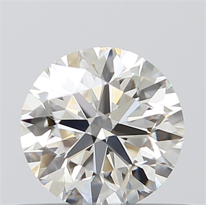 Picture of 0.45 Carats, Round with Excellent Cut, J Color, VVS1 Clarity and Certified by GIA