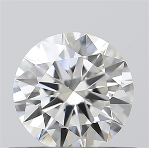 Picture of 0.43 Carats, Round with Excellent Cut, H Color, VS1 Clarity and Certified by GIA