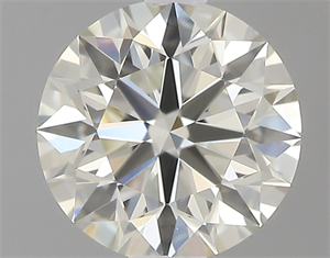 Picture of 0.43 Carats, Round with Excellent Cut, J Color, IF Clarity and Certified by GIA