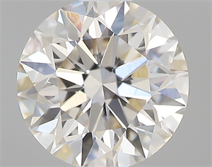 Picture of 0.43 Carats, Round with Excellent Cut, J Color, VVS2 Clarity and Certified by GIA