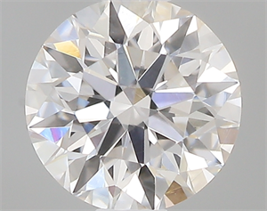 Picture of 0.43 Carats, Round with Excellent Cut, H Color, VS2 Clarity and Certified by GIA