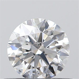 Picture of 0.43 Carats, Round with Excellent Cut, D Color, SI2 Clarity and Certified by GIA