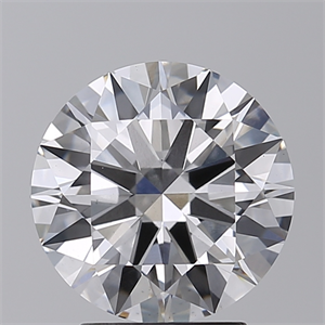 Foto Del inventario de diamantes de laboratorio, 3.04 quilates, Redondo , Color G, claridad VS1 y certificado IGI de