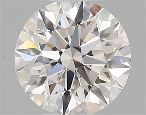 Picture of 0.40 Carats, Round with Excellent Cut, J Color, VVS1 Clarity and Certified by GIA