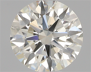 Picture of 0.53 Carats, Round with Excellent Cut, K Color, I1 Clarity and Certified by GIA