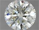 0.40 Carats, Round with Excellent Cut, M Color, VS1 Clarity and Certified by GIA