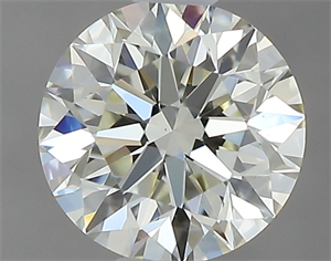 Picture of 0.40 Carats, Round with Excellent Cut, M Color, VS1 Clarity and Certified by GIA