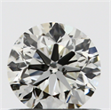 0.60 Carats, Round with Very Good Cut, K Color, SI1 Clarity and Certified by GIA