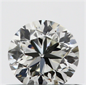 0.40 Carats, Round with Very Good Cut, J Color, SI1 Clarity and Certified by GIA