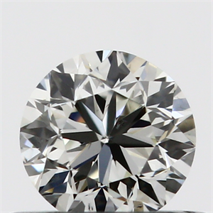 Picture of 0.40 Carats, Round with Very Good Cut, J Color, SI1 Clarity and Certified by GIA