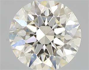 Picture of 0.41 Carats, Round with Excellent Cut, L Color, VVS1 Clarity and Certified by GIA