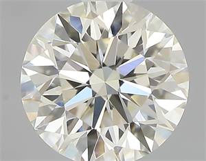 Picture of 0.53 Carats, Round with Excellent Cut, K Color, VVS1 Clarity and Certified by GIA