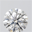 0.40 Carats, Round with Excellent Cut, G Color, SI1 Clarity and Certified by GIA