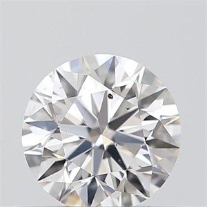 Picture of 0.40 Carats, Round with Excellent Cut, G Color, SI1 Clarity and Certified by GIA