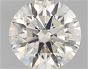 0.57 Carats, Round with Excellent Cut, K Color, VVS2 Clarity and Certified by GIA