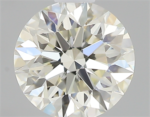 Picture of 0.43 Carats, Round with Excellent Cut, L Color, VVS1 Clarity and Certified by GIA