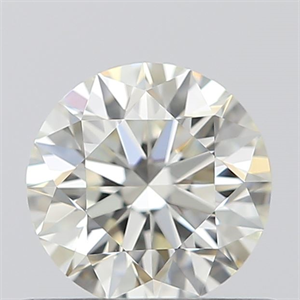 Picture of 0.53 Carats, Round with Excellent Cut, K Color, VVS2 Clarity and Certified by GIA