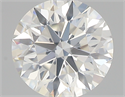 0.45 Carats, Round with Excellent Cut, I Color, SI1 Clarity and Certified by GIA