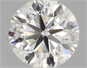 0.40 Carats, Round with Very Good Cut, J Color, VVS1 Clarity and Certified by GIA