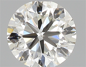 Picture of 0.40 Carats, Round with Very Good Cut, J Color, VVS1 Clarity and Certified by GIA