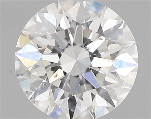 Picture of 0.42 Carats, Round with Excellent Cut, E Color, SI2 Clarity and Certified by GIA