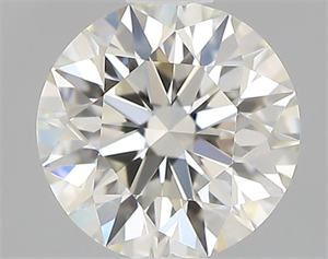 Picture of 0.41 Carats, Round with Excellent Cut, J Color, IF Clarity and Certified by GIA