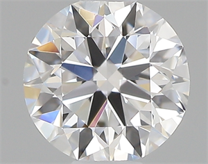 Picture of 0.40 Carats, Round with Excellent Cut, D Color, VVS2 Clarity and Certified by GIA