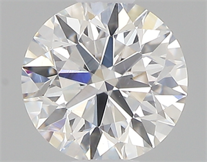 Picture of 0.41 Carats, Round with Excellent Cut, E Color, VS1 Clarity and Certified by GIA
