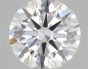 Picture of 0.41 Carats, Round with Excellent Cut, D Color, SI1 Clarity and Certified by GIA