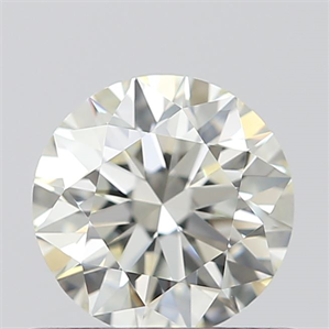 Picture of 0.57 Carats, Round with Excellent Cut, K Color, VVS1 Clarity and Certified by GIA